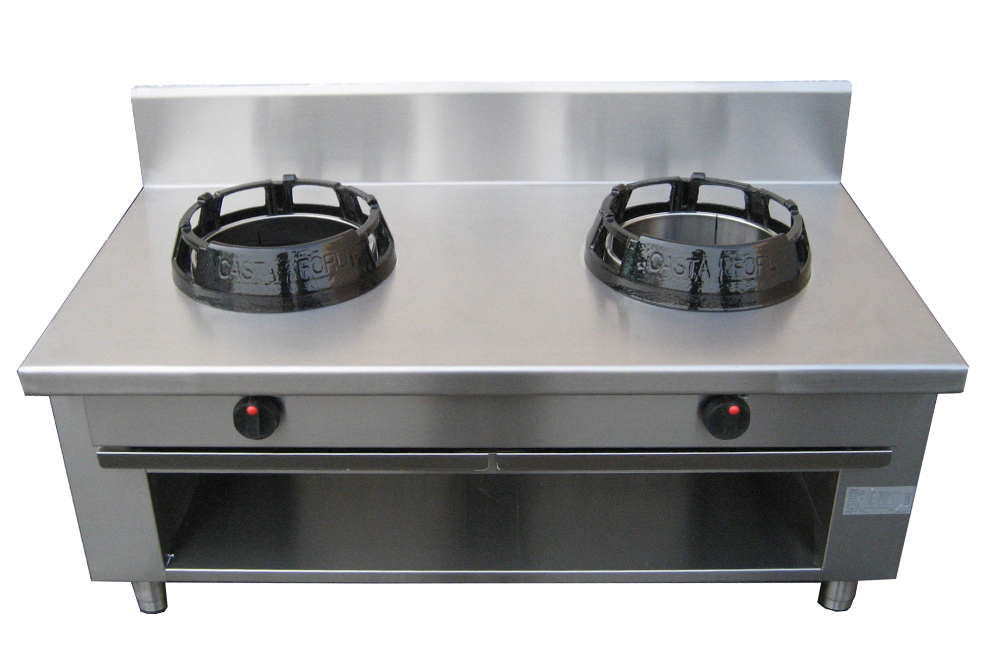 Two burner Chinese range . CC/02 Casta